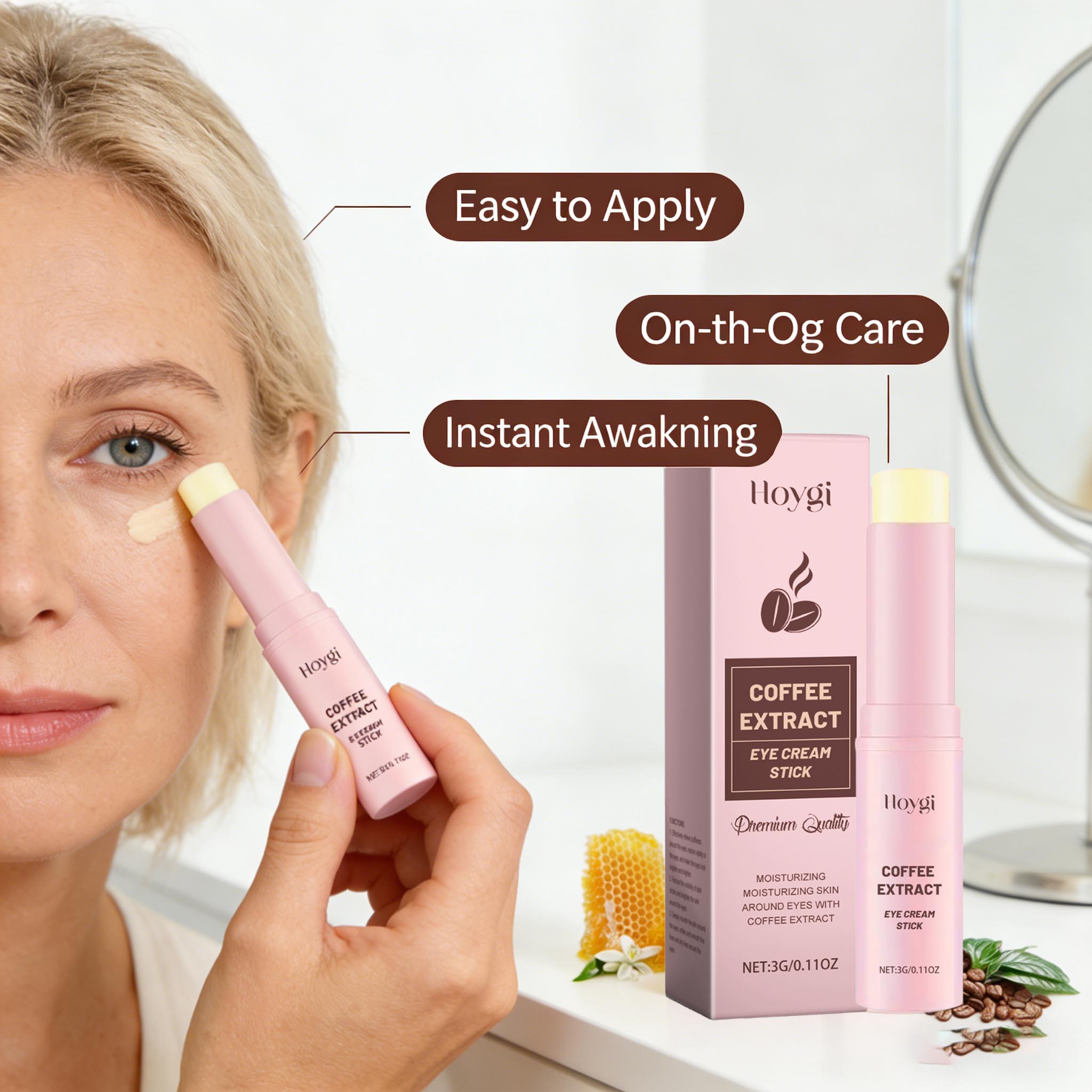 Caffeine Eye Serum - قلم كافيين للعين لتنشيط فوري بخلاصة
