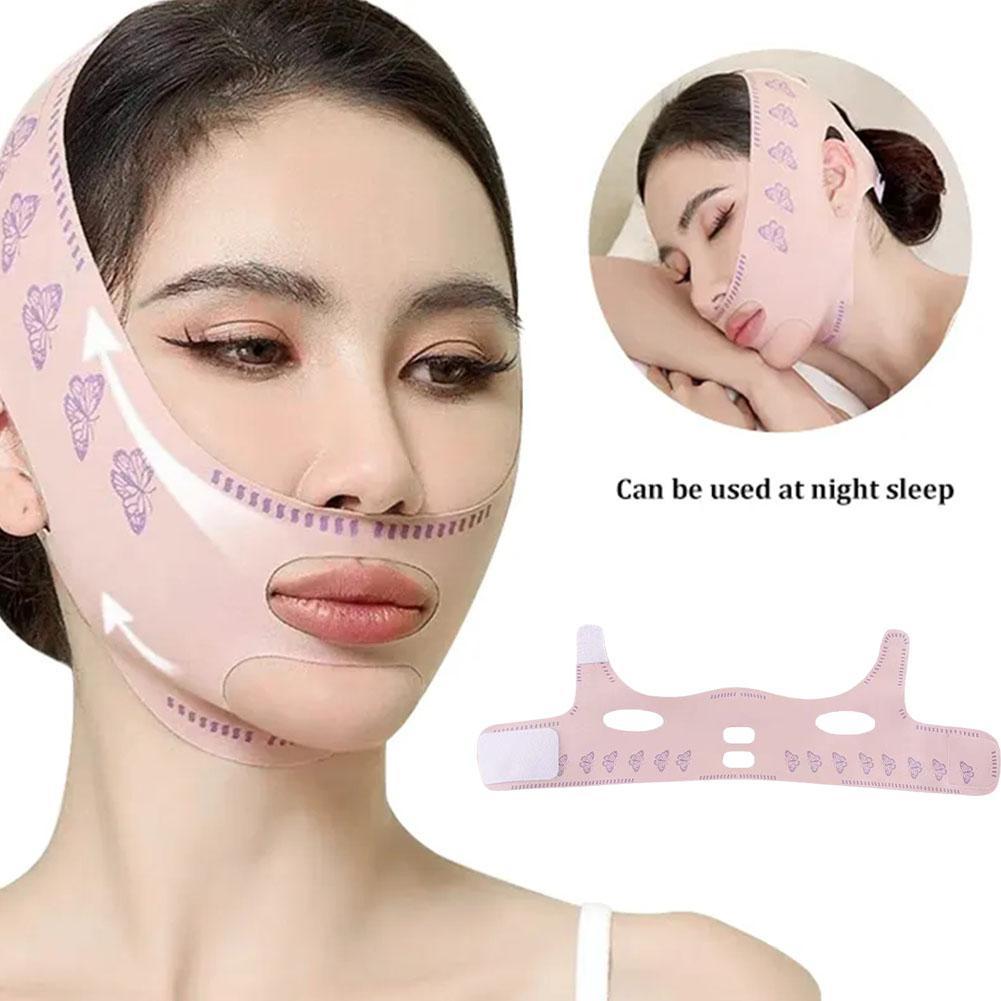 Skincare Qv - رباط تنحيف الوجه على شكل V،