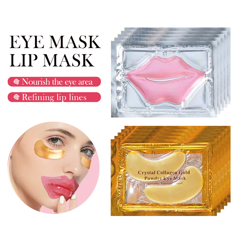 Skincare Qv - 10/20 قطعة قناع عين الكولاجين الكريستال