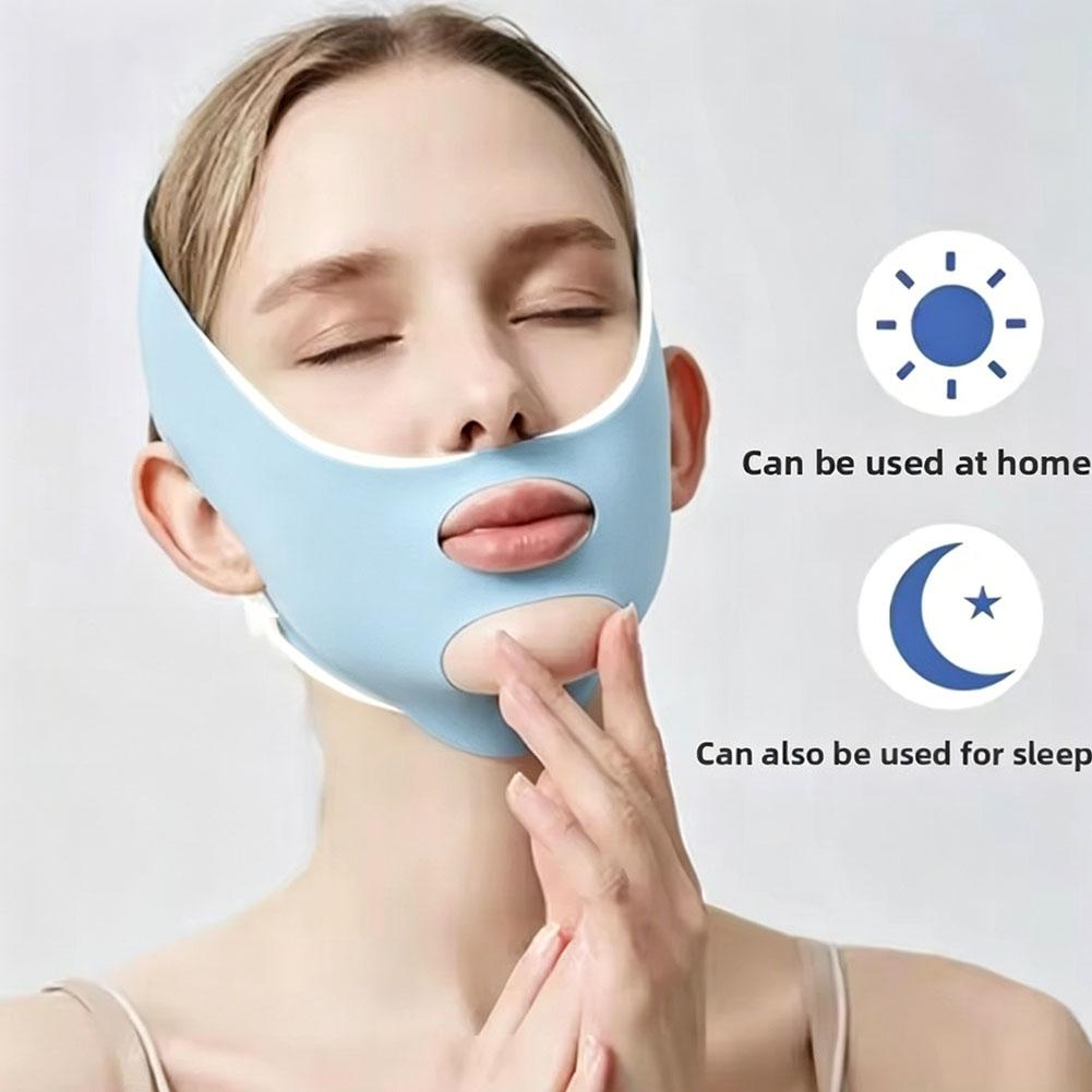 Skincare Qv - رباط تنحيف الوجه، حزام رفع الذقن