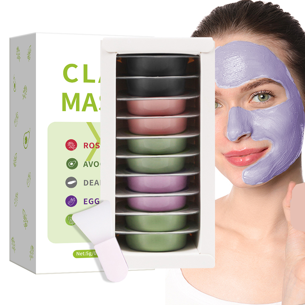 Mud Mask Kaolin - 5 جرام * 10 قطعة مجموعة