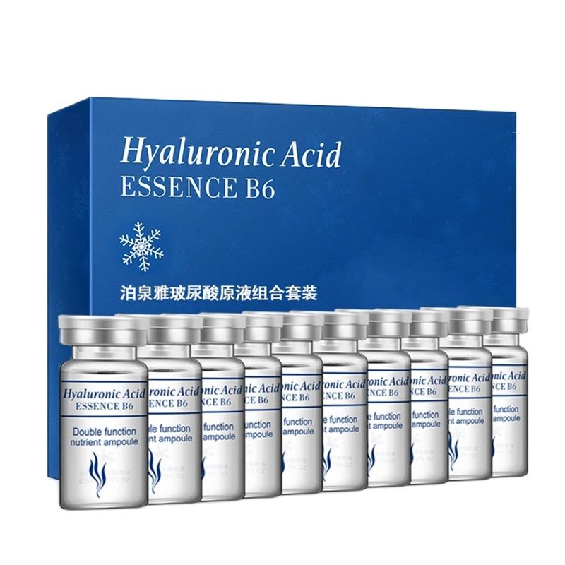 Skincare Bioaqua - BIOAQUA 10 قطعة/الوحدة حمض الهيالورونيك جوهر