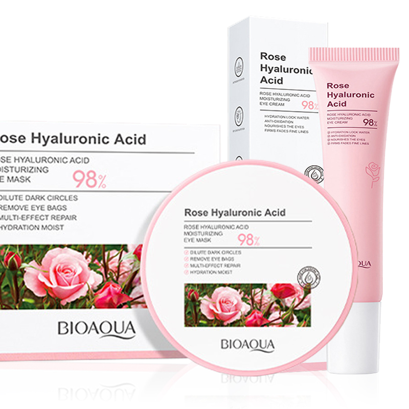 Skincare Bioaqua - 60 قطعة/صندوق BIOAQUA الوردي حمض الهيالورونيك