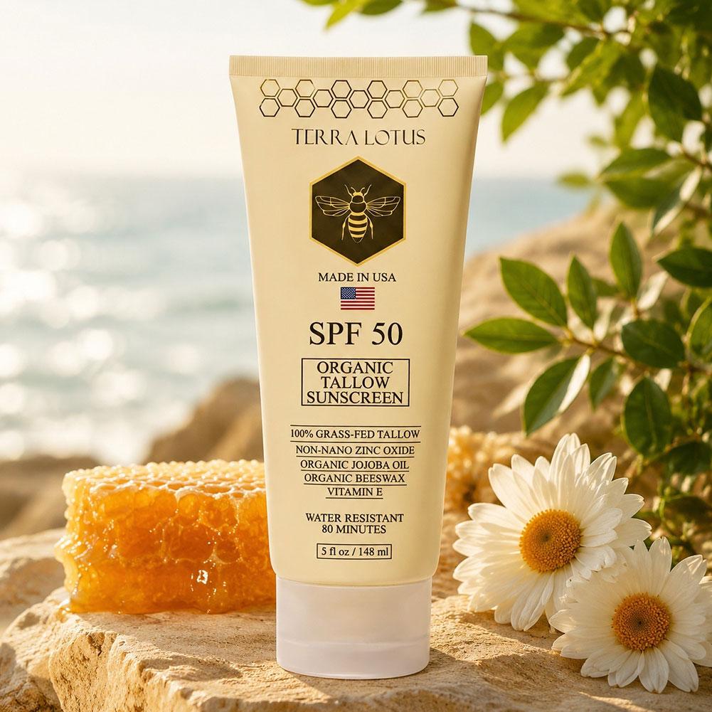 Physical Sunscreen Mineral - واقي شمس عضوي من دهن الحيوانات