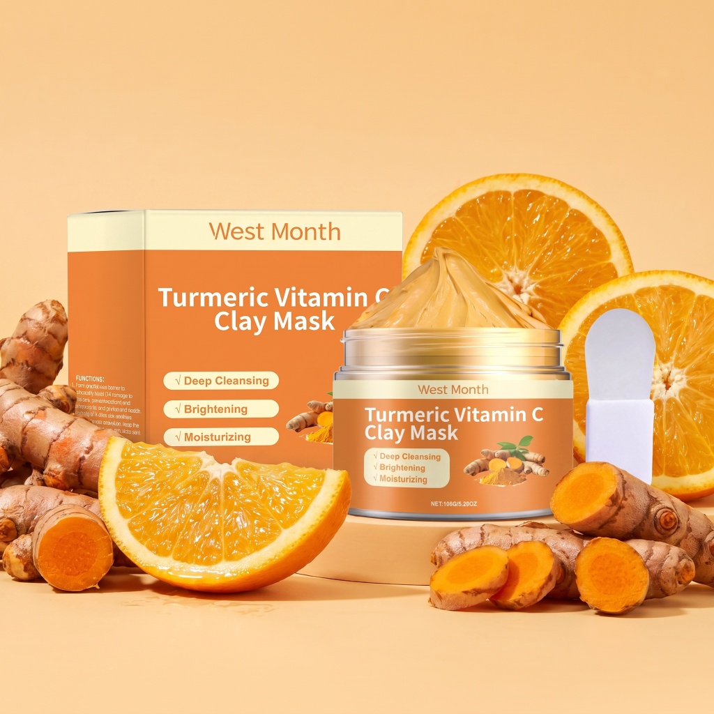 قناع الطين بالكركم وفيتامين سي - مراجعة Mud Mask Kaolin وسعره