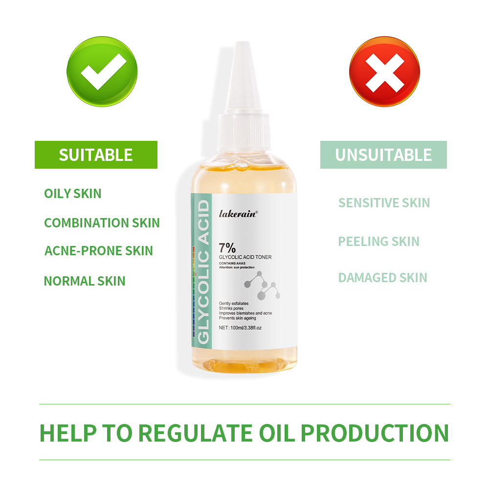جلايكوليك للعناية ببشرة الوجه  - مراجعة Lactic Acid Toner وسعره