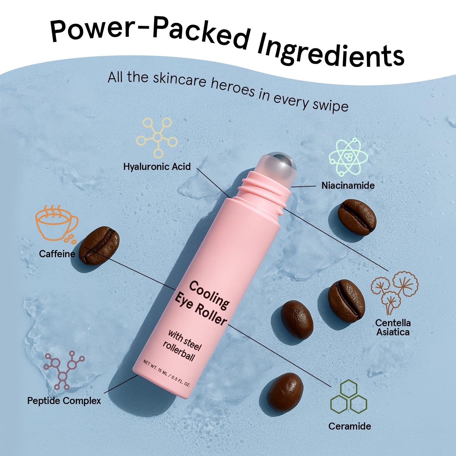 مصل العين زيت تحت العين مع كري - مراجعة Caffeine Eye Serum وسعره
