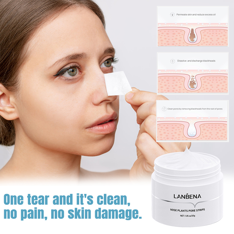 LANBENA مزيل الرؤوس السوداء قن - مراجعة Lactic Acid Toner وسعره