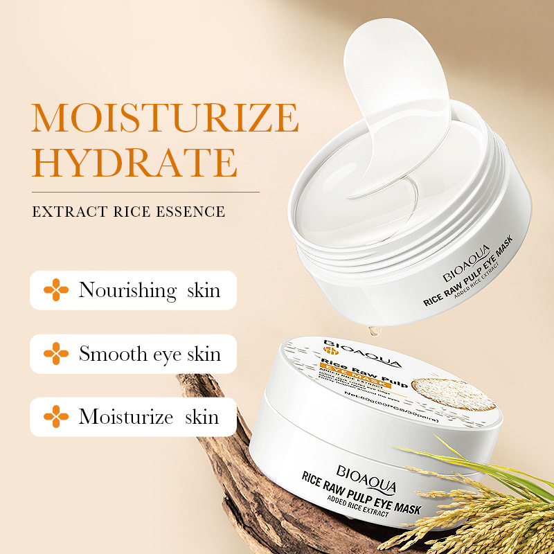 60 قطعة من أقنعة العين بيوأكوا - مراجعة Skincare Bioaqua وسعره