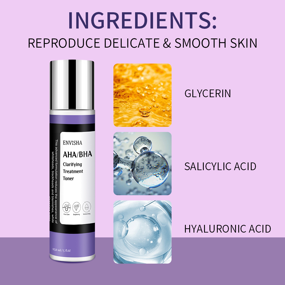 ENVISHA الوجه العناية بالبشرة  - مراجعة Lactic Acid Toner وسعره