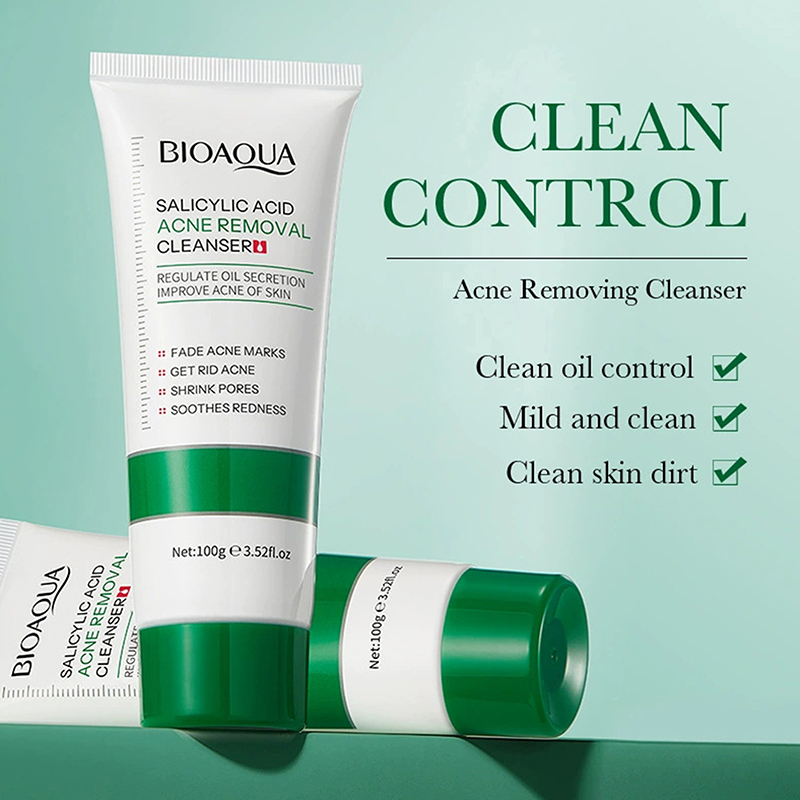 منظف الوجه بحمض الساليسيليك من - مراجعة Skincare Bioaqua وسعره