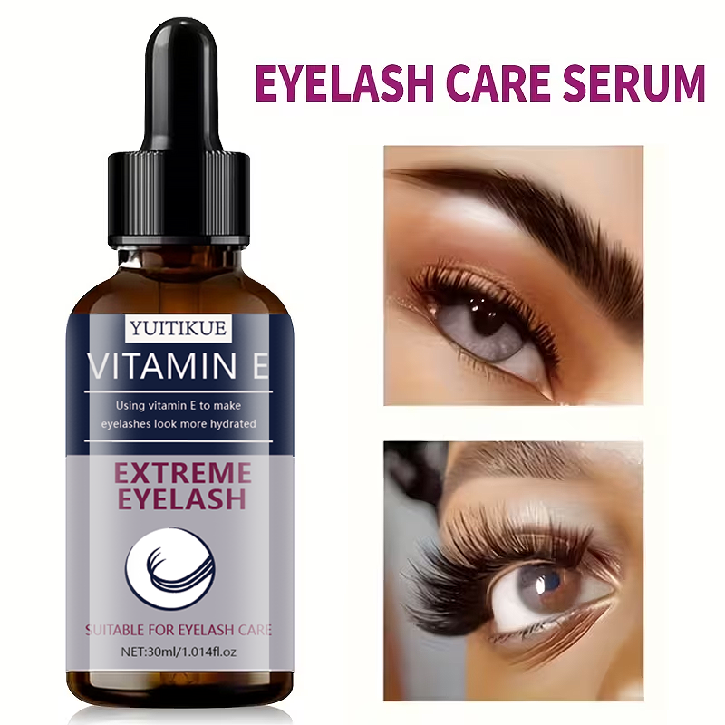 مصل فيتامين E للرموش من YUITIK - مراجعة Caffeine Eye Serum وسعره