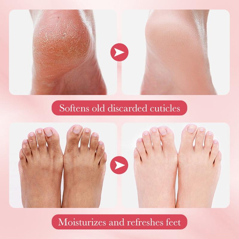 زوج واحد من أقنعة القدم من ساد - مراجعة Skincare Qv وسعره