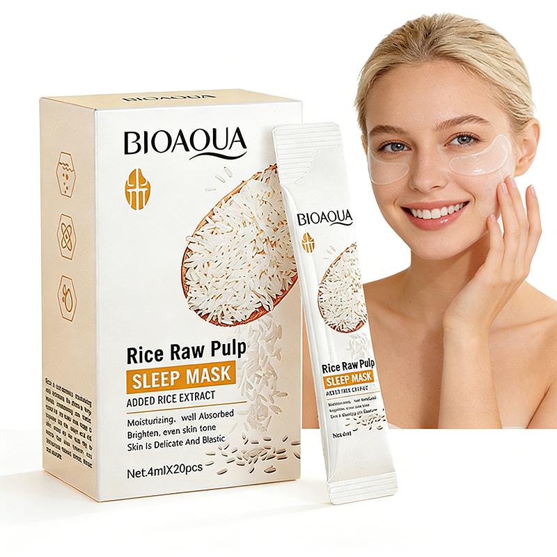قناع الوجه الليلي من بيواكوا ب - مراجعة Skincare Bioaqua وسعره