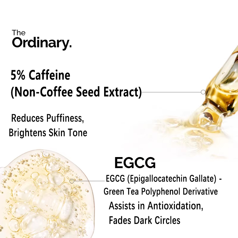 محلول الكافيين 5٪ + سي جي سي 3 - مراجعة Caffeine Eye Serum وسعره