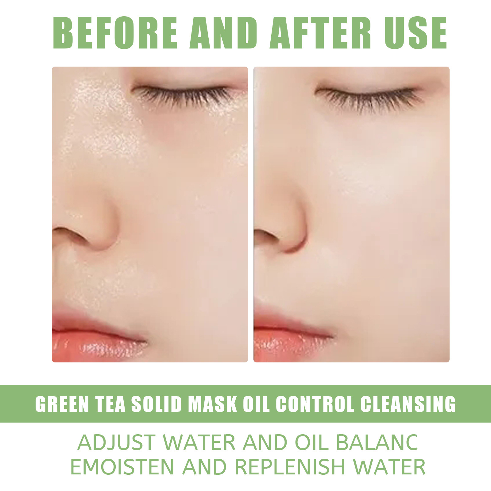 الشاي الأخضر التطهير الصلبة قن - مراجعة Mud Mask Kaolin وسعره