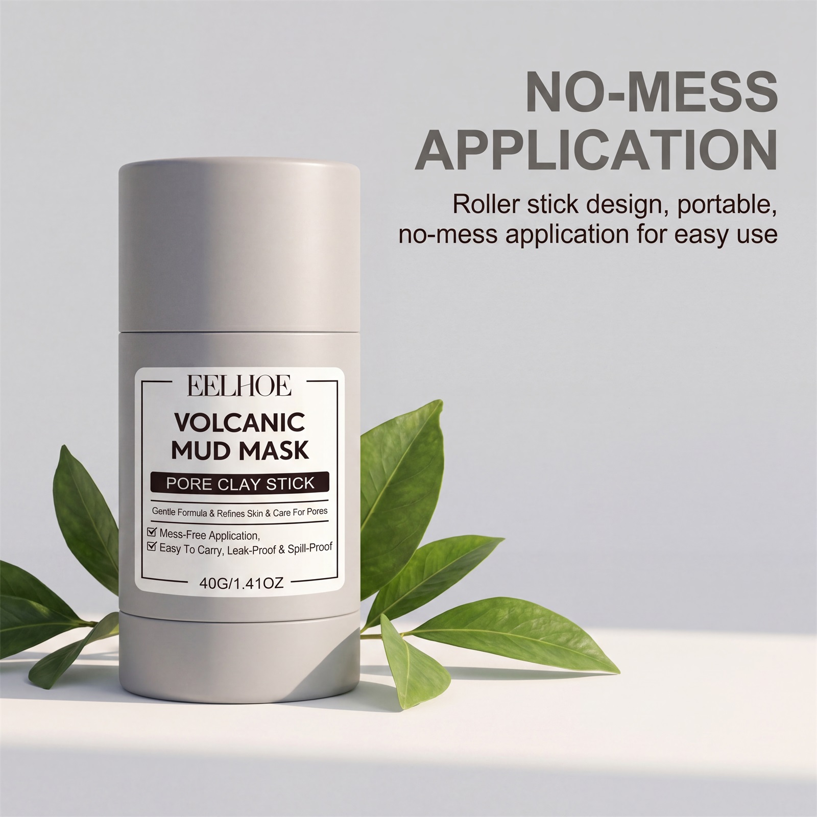 قناع الطين البركاني على شكل عص - مراجعة Mud Mask Kaolin وسعره