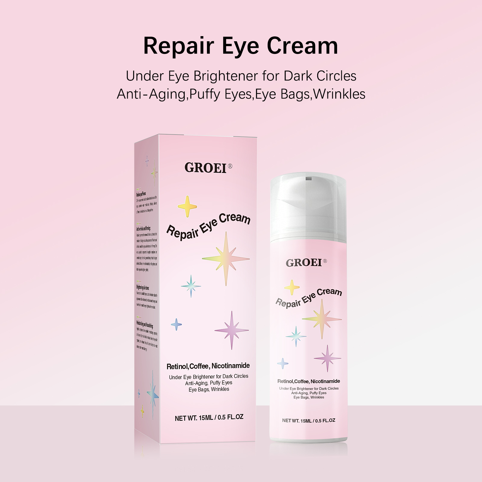 كريم للعين 15 مل يحتوي على الر - مراجعة Caffeine Eye Serum وسعره