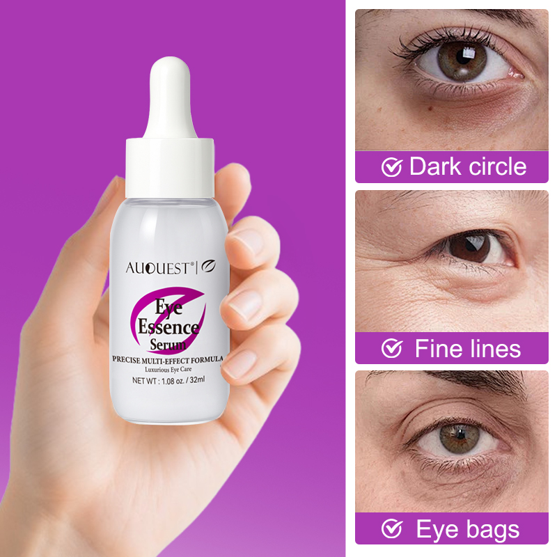 AUQUEST مكافحة الهالات السوداء - مراجعة Caffeine Eye Serum وسعره