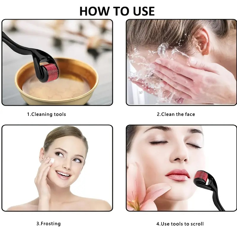 جهاز تدليك الوجه بالإبر الدقيق - مراجعة Skincare Routine وسعره
