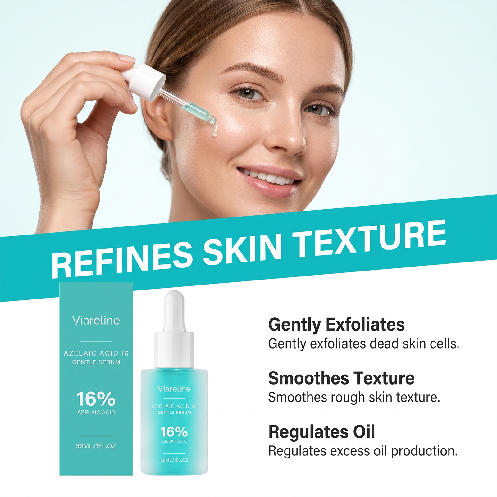 سيروم حمض الأزيليك اللطيف لعلا - مراجعة Azelaic Acid Serum وسعره